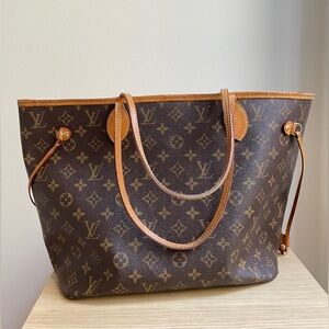Louis Vuitton Neverfull MM Brown Monogram